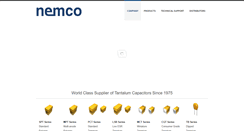 Desktop Screenshot of nemcocaps.com